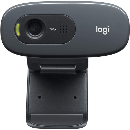 Logitech Logitech C270 HD Webcam, HD 720p/30fps, Widescreen HD Video Calling 1