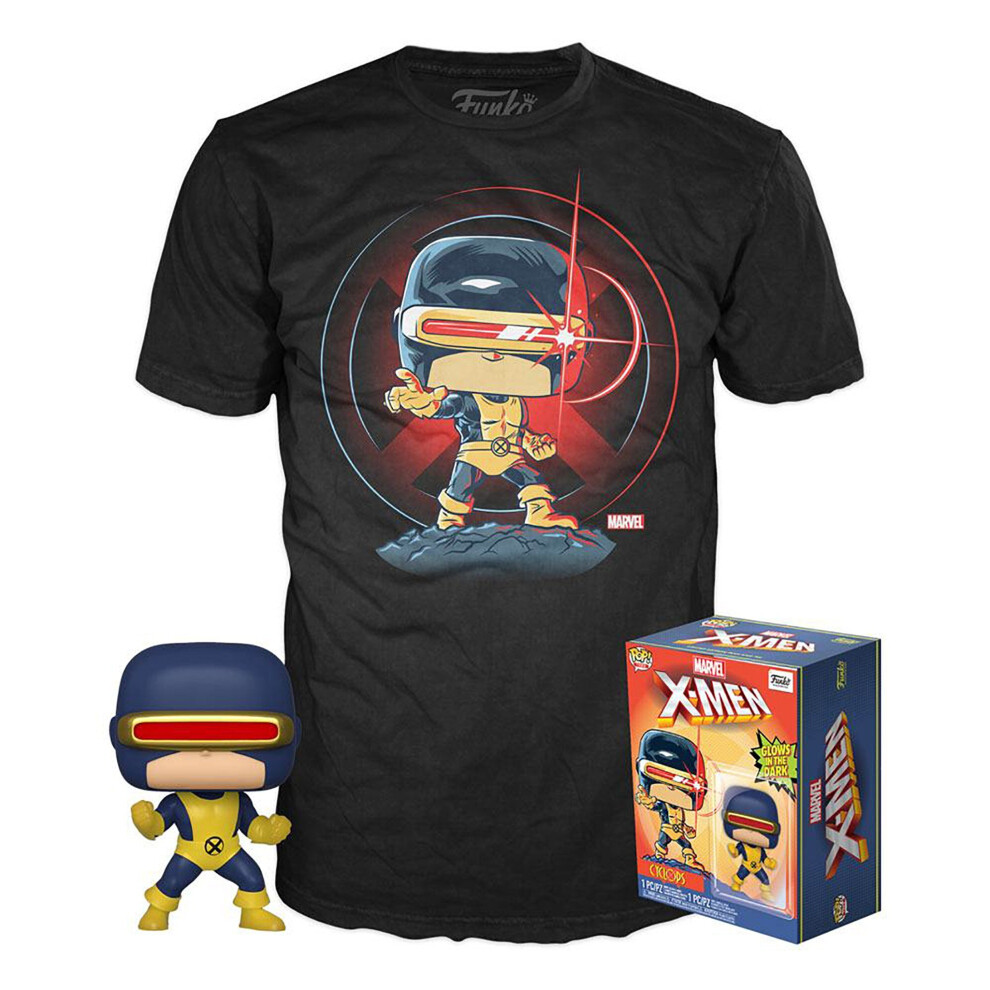 Marvel 80th POP! & Tee Box (Xtra Large) First Appearance Cyclops Funko Pop! Vinyl