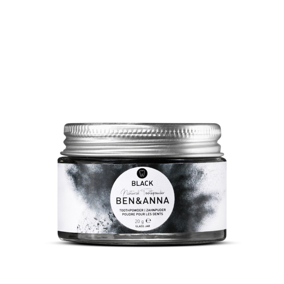 Ben & Anna Black Whitening Toothpowder