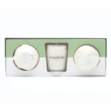 Duftkerzen-Set – Lemongrass und Bergamotte von Aromaworks, Unisex, 3-teilig