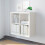 KALLAX Shelving unit, high-gloss white 77x77 cm 2