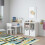 KALLAX Shelving unit, high-gloss white 77x77 cm 5
