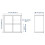KALLAX Shelving unit, high-gloss white 77x77 cm 4