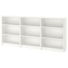 BILLY Bookcase, white 240x28x106 cm