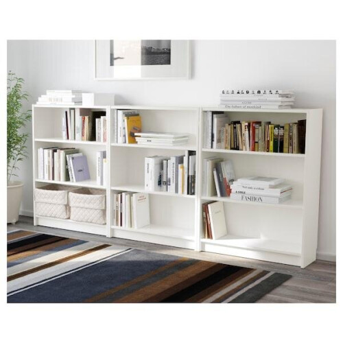 BILLY Bookcase, white 240x28x106 cm 2