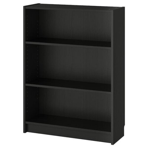 BILLY Bookcase, black-brown 80x28x106 cm 1