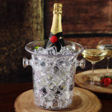 bar@drinkstuff Wine & Champagne Bucket Clear
