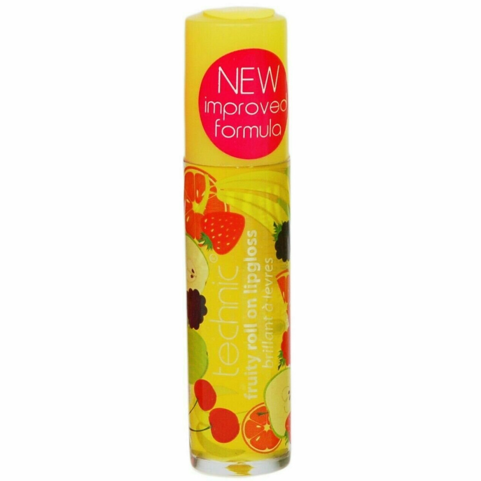 (Banana) Technic Fruity Fruit Flavoured Roll On Lip Gloss