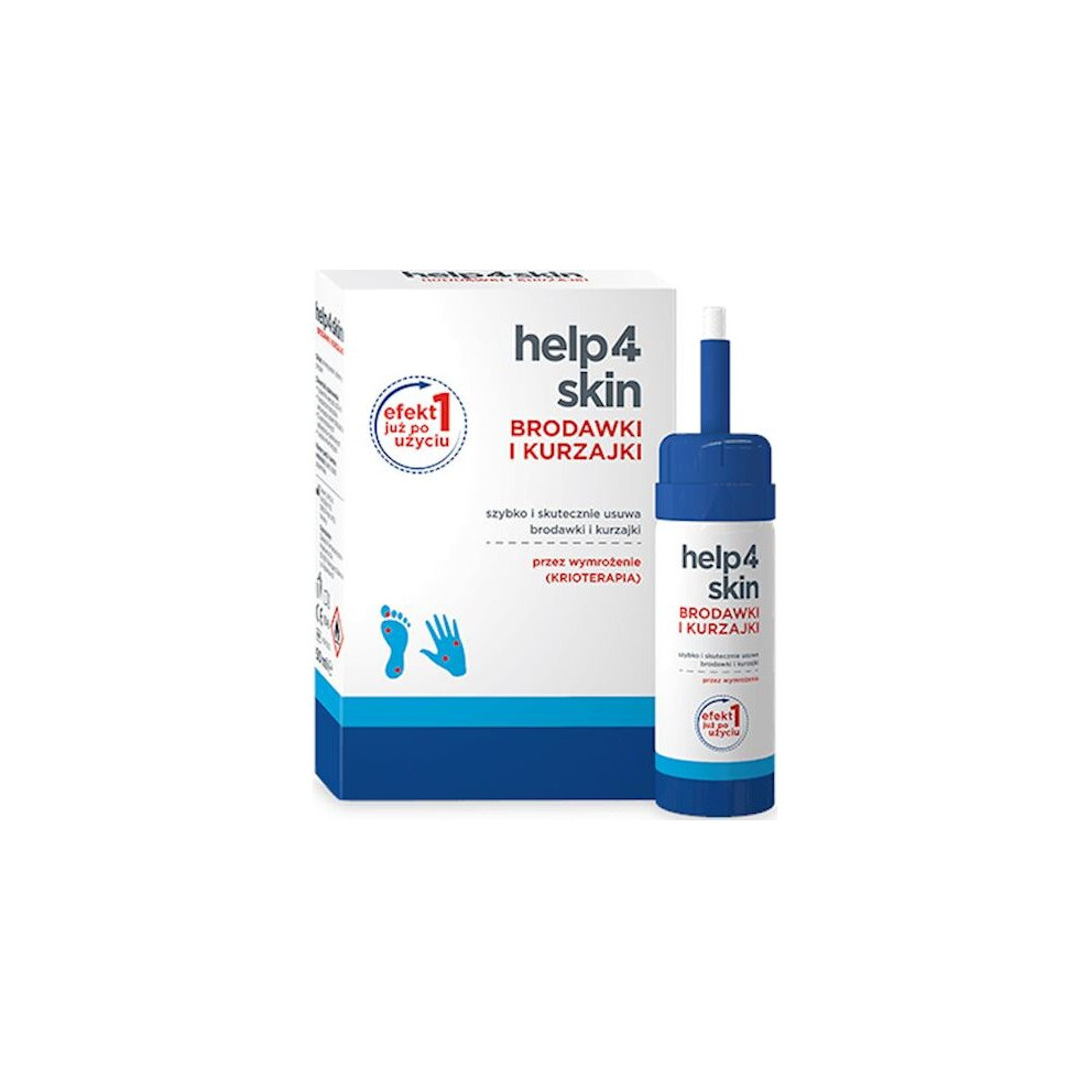 Help4Skin, verruca removal and warts, 50ml