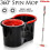360° Plastic Spin Floor Mop & Bucket Set 1