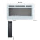 Living And Home (36 Inch) Electric Wall Mounted LED Fireplace 12 Colours 5