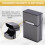 2 Pcs Aluminium Alloy Cigarette Case Metal Cigarette Box 3