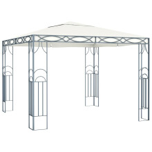 vidaXL Gazebo 300x300cm Cream Party Tent Canopy Marquee Pavilion Shelter Shade