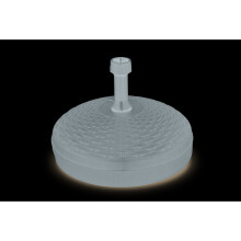 (Anthracite) 20L Rattan Garden Patio Plastic Parasol Base