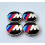 BMW BMW M Sport Wheel Centre Hub Caps 68MM 1