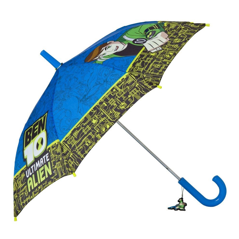 (Blue) Official Ben10 Alien Force Fibreglass Umbrella