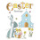 Bunny Easter Hunt Happy Easter Greeting Card Foil Finished Fun Easter Cards 2