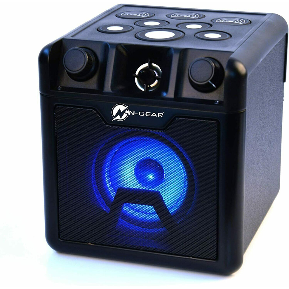 N-Gear Drum Block 420 Bluetooth Speaker with Drum Pads with LED Lighting-image-OPC-P72RMHP-NEW