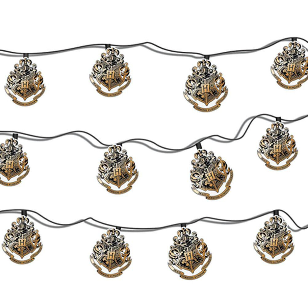 Harry Potter Hogwarts Crest String Lights