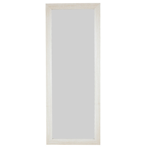 URBN Living (Oak, 97x37cm) Tall Wood Framed decorative Wall Hanging Mirror 2