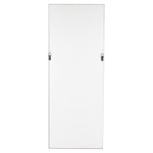 (Oak, 97x37cm) Tall Wood Framed decorative Wall Hanging Mirror