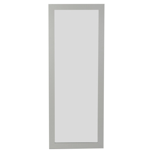 URBN Living (Grey, 97x37cm) Tall Wood Framed decorative Wall Hanging Mirror 1
