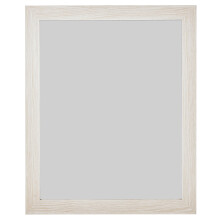 (Oak, 47x57cm) Tall Wood Framed decorative Wall Hanging Mirror