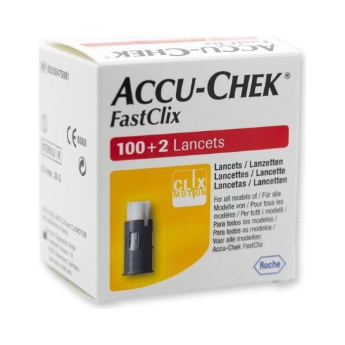 Accu-Chek Fastclix Lancets 102U