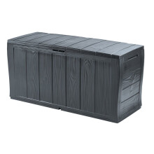 Keter Sherwood Patio Storage Box Outdoor Garden Furniture 270L