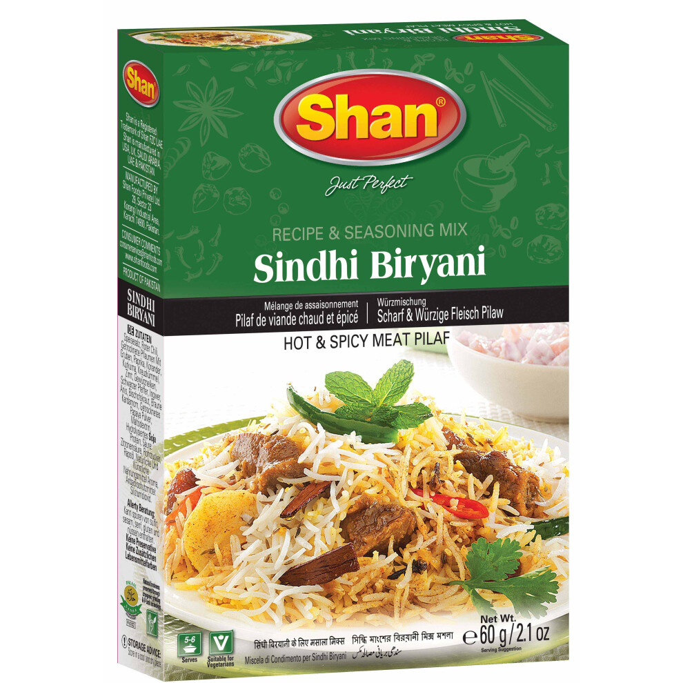 (Sindhi Biryani 60g) Shan Seasoning Mix Masala