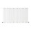 PlumbGalaxy (600 x 1004mm Single, White) Oval Tube Designer Radiator 4