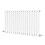 PlumbGalaxy (600 x 1004mm Single, White) Oval Tube Designer Radiator 3