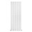 PlumbGalaxy (1600 x 591mm Single, White) Oval Tube Designer Radiator 4