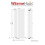 PlumbGalaxy (1600 x 591mm Single, White) Oval Tube Designer Radiator 5