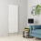 PlumbGalaxy (1600 x 591mm Single, White) Oval Tube Designer Radiator 1