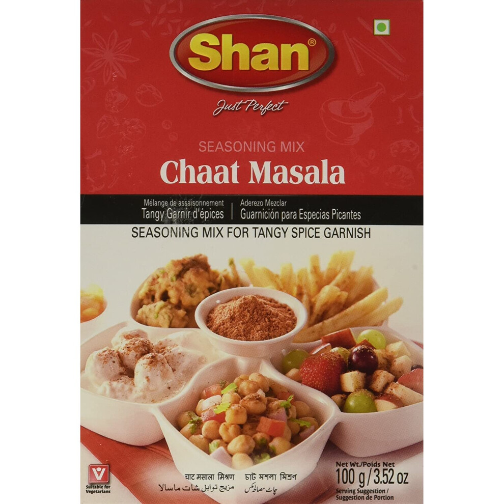 (Chaat Masala 100g) Shan Seasoning Mix Masala