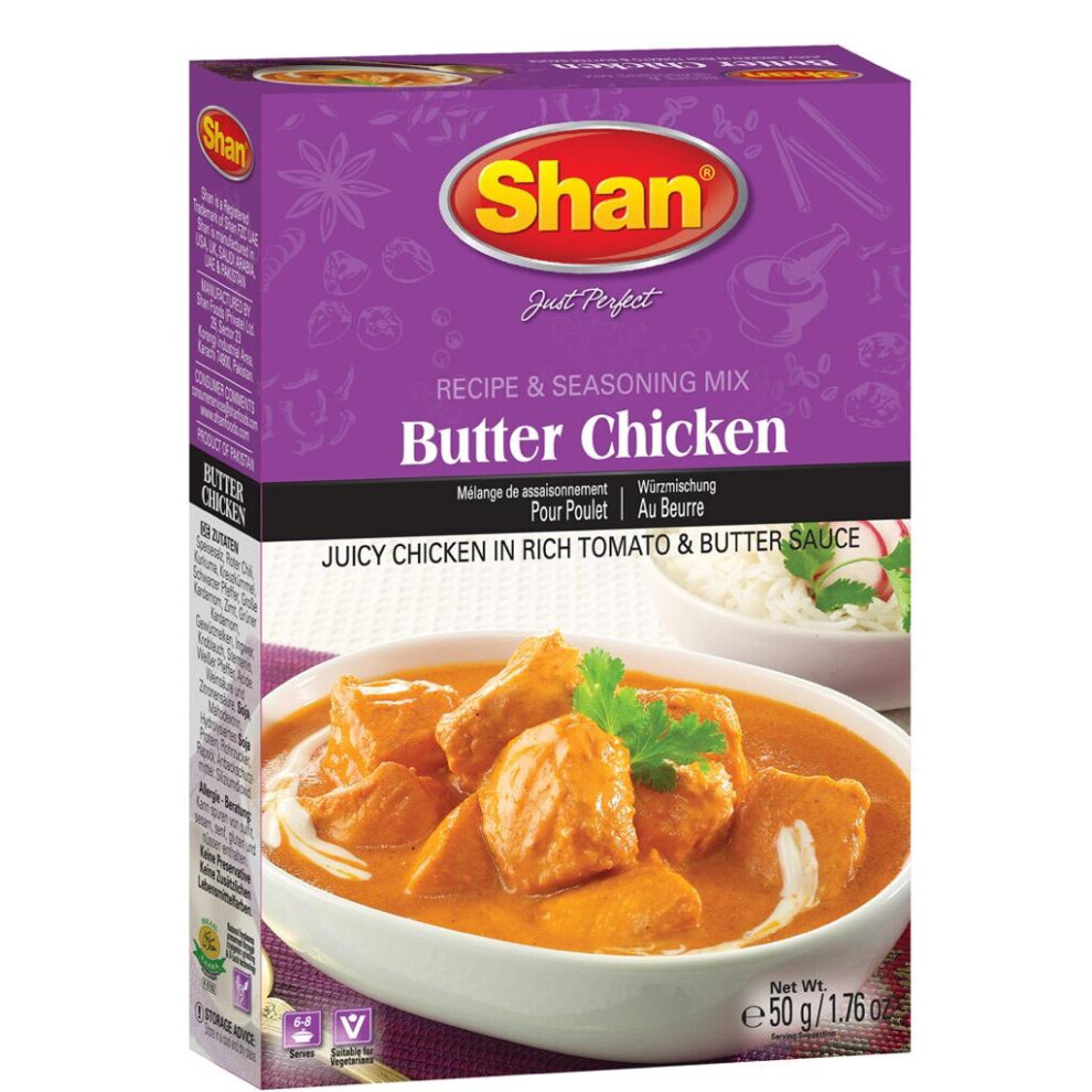 (Butter Chicken 50g) Shan Seasoning Mix Masala