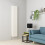 PlumbGalaxy (1800 x 355mm Double, White) Oval Tube Designer Radiator 1