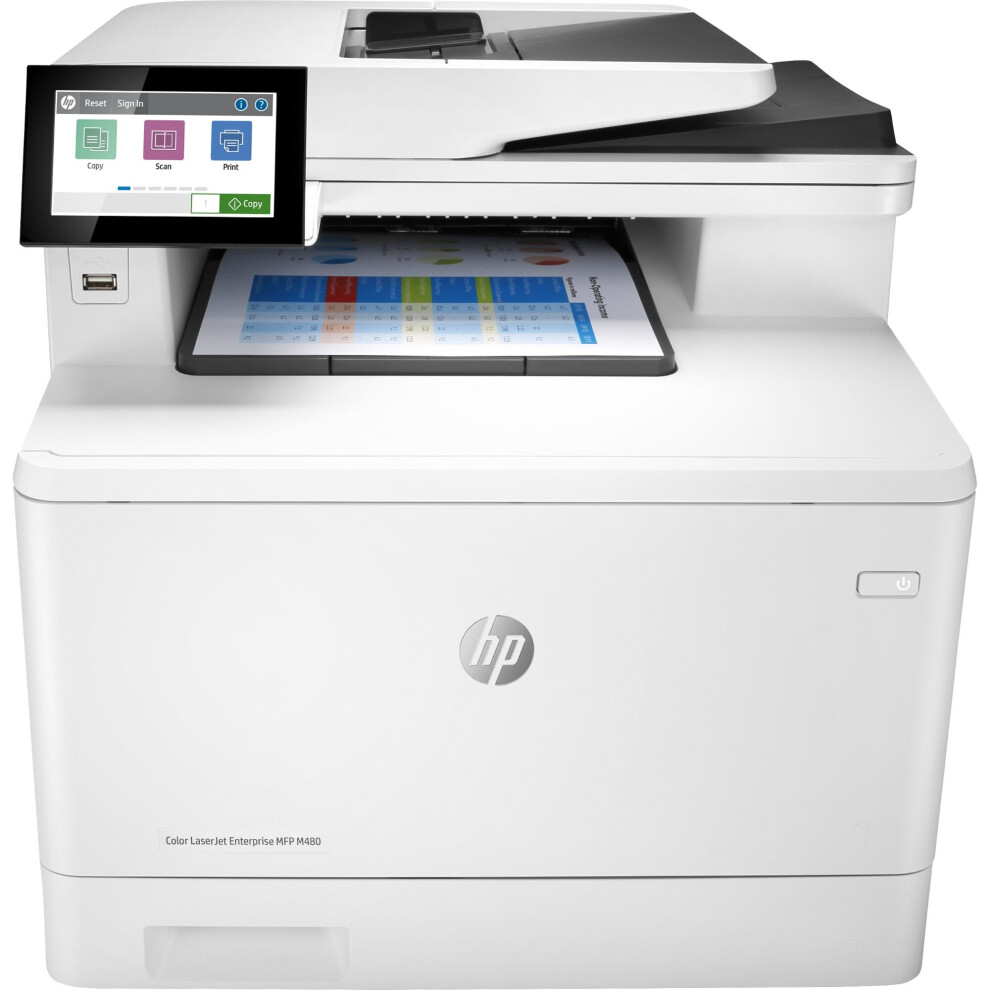 Multifunktionsdrucker - Hp - Laserjet Color Mfp M480F - Laser - A4 - 29 S/W Seiten Pro Minute-image