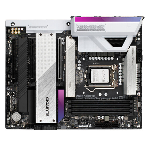Gigabyte Gigabyte Z590 VISION G motherboard Intel Z590 Express LGA 1200 ATX