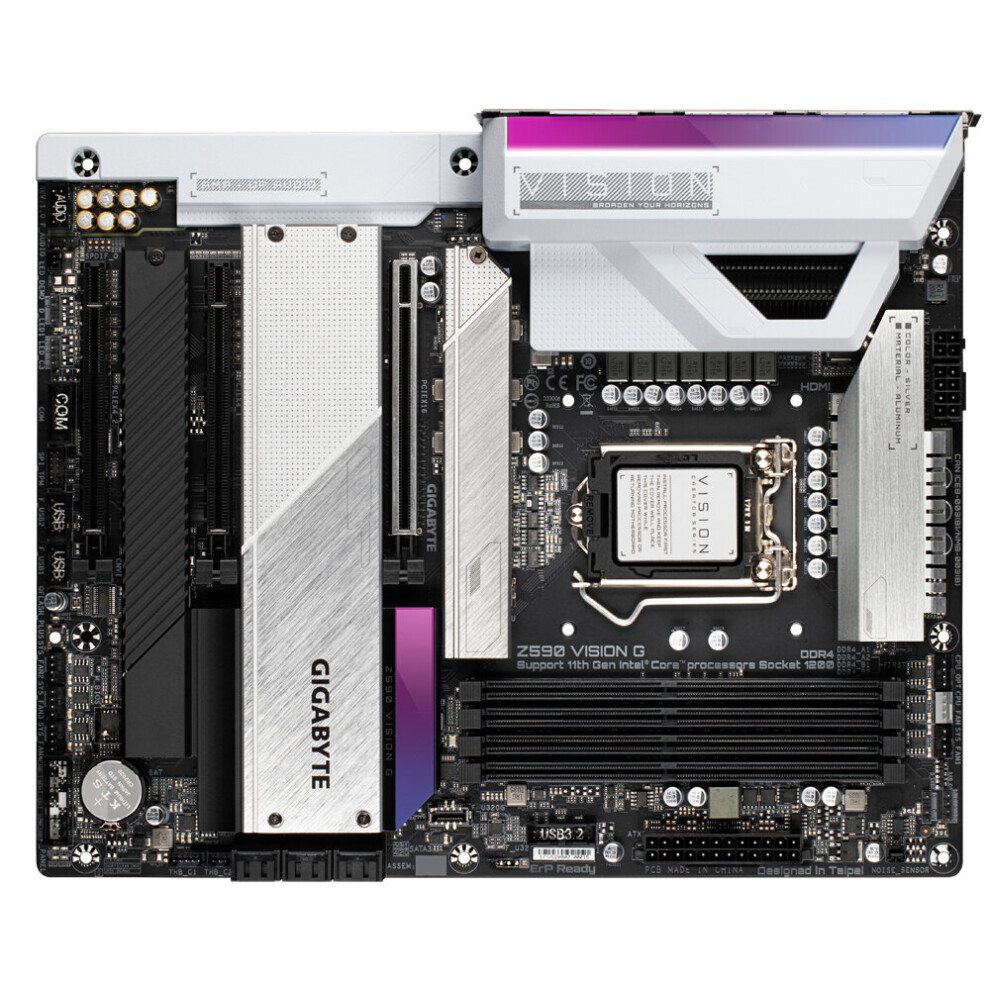Gigabyte Z590 VISION G motherboard Intel Z590 Express LGA 1200 ATX