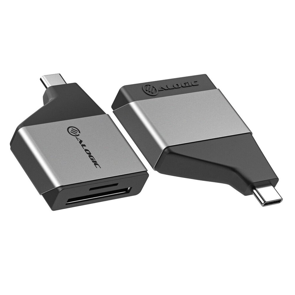 Alogic Ultra Mini Usb-C To Sd And Micro Sd Card Reader Adapter 9350784021304