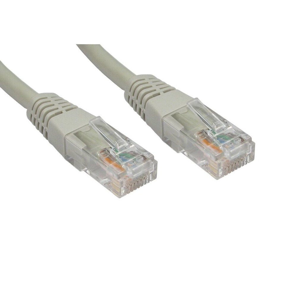 Cables Direct Grey Cat6 Networking Cable U/Utp (Utp) 2M