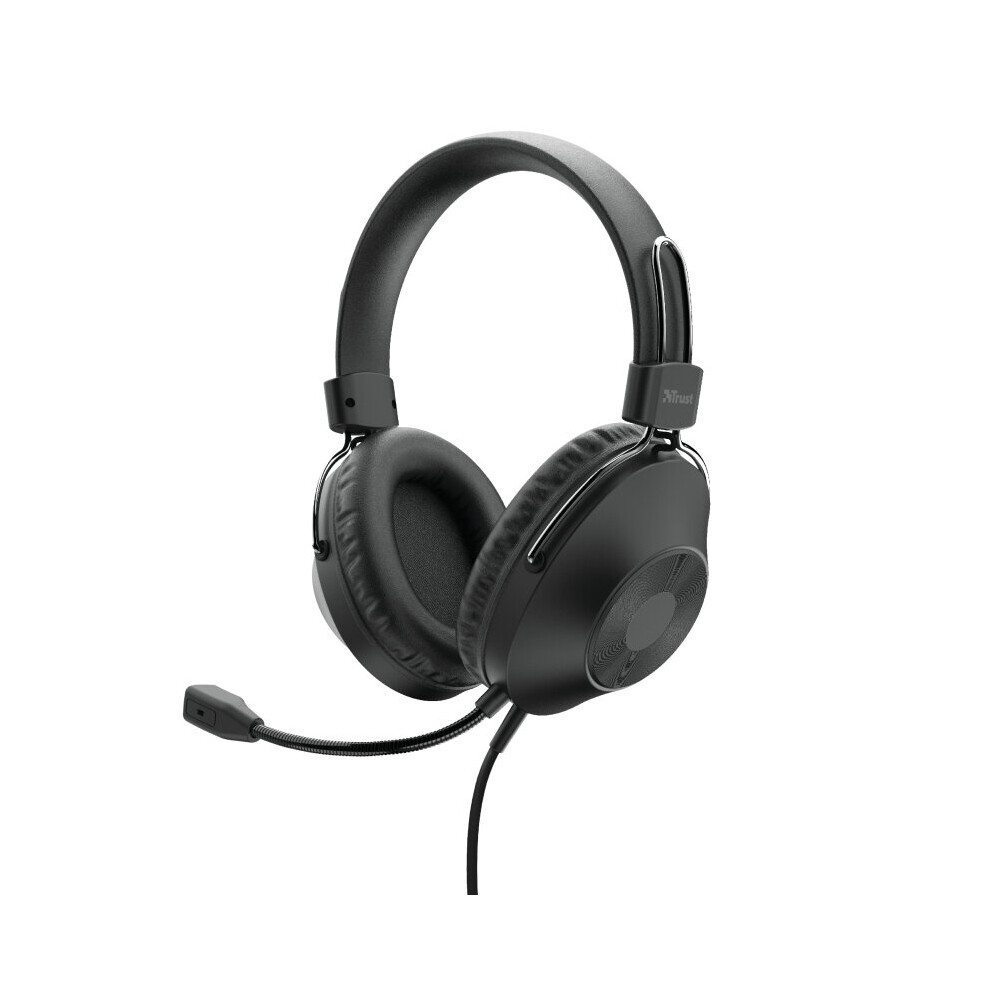 Trust Hs-250 Headset Head-Band Black 8713439241853