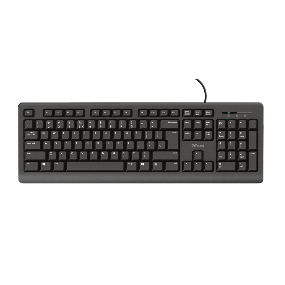 Trust Primo Wired USB keyboard USB-A Computer keyboard QWERTY UK English 23893 - Image 4