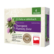 Milk Thistle Forte 60 Tablets, 110 mg – Liver Regeneration Support (Ostropest Plamisty)