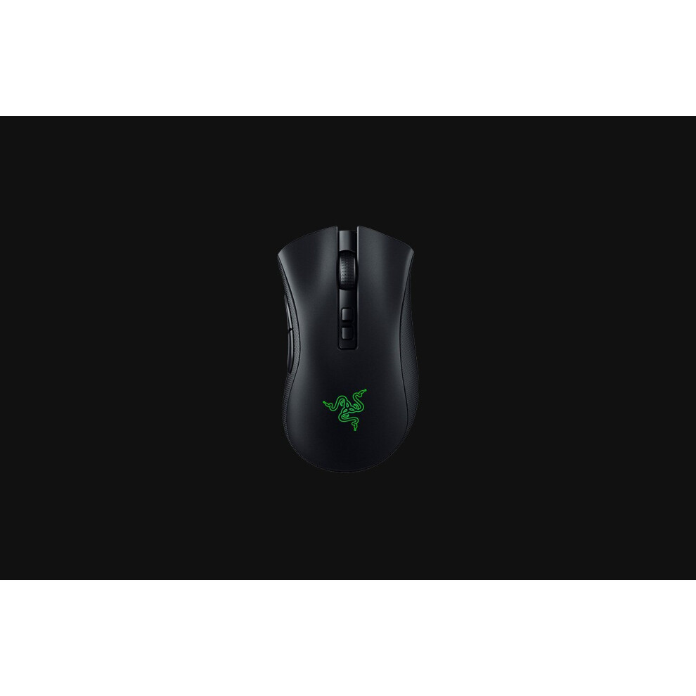 Razer Deathadder V2 Pro Wireless Bluetooth Optical Mouse - Usb Type-A, 20000 Dpi, Rgb, 650 Ips, Right-Handed, Black