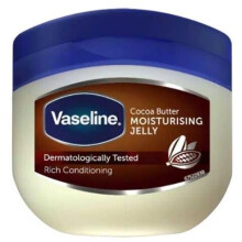 Vaseline Cocoa Butter Moisturising Jelly 250ml – Deep Hydration for Dry Skin, Lips & Face, Fragrance-Free & Hypoallergenic