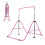 Kid Gymnastics Training Bar Child Home Gym Foldable Height Adjustable 1
