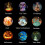 Remote Controlled RGB Submersible Light Battery Operated Underwater Night Lamp 5